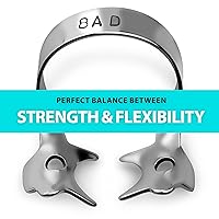 Vista 5 de SURGICAL ONLINE Kit de abrazaderas de goma endodóntica premium de diferentes tipos, herramientas de procedimiento dental, acero inoxidable