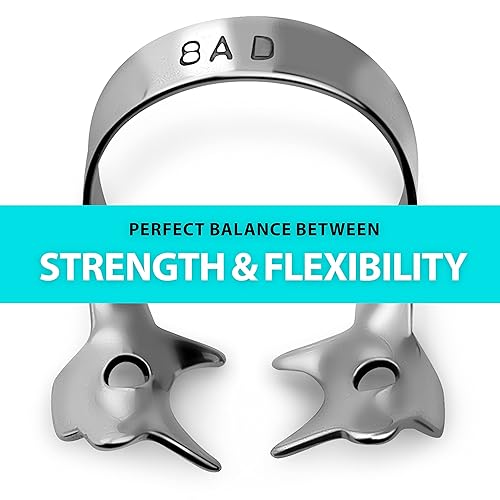 Vista 5 de SURGICAL ONLINE Kit de abrazaderas de goma endodóntica premium de diferentes tipos, herramientas de procedimiento dental, acero inoxidable