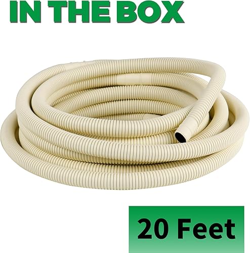 Miniatura 8 de Forestchill Mini manguera de drenaje dividida, manguera de drenaje de CA de 20 pies para aire acondicionado mini split y sistema de bomba de calor,