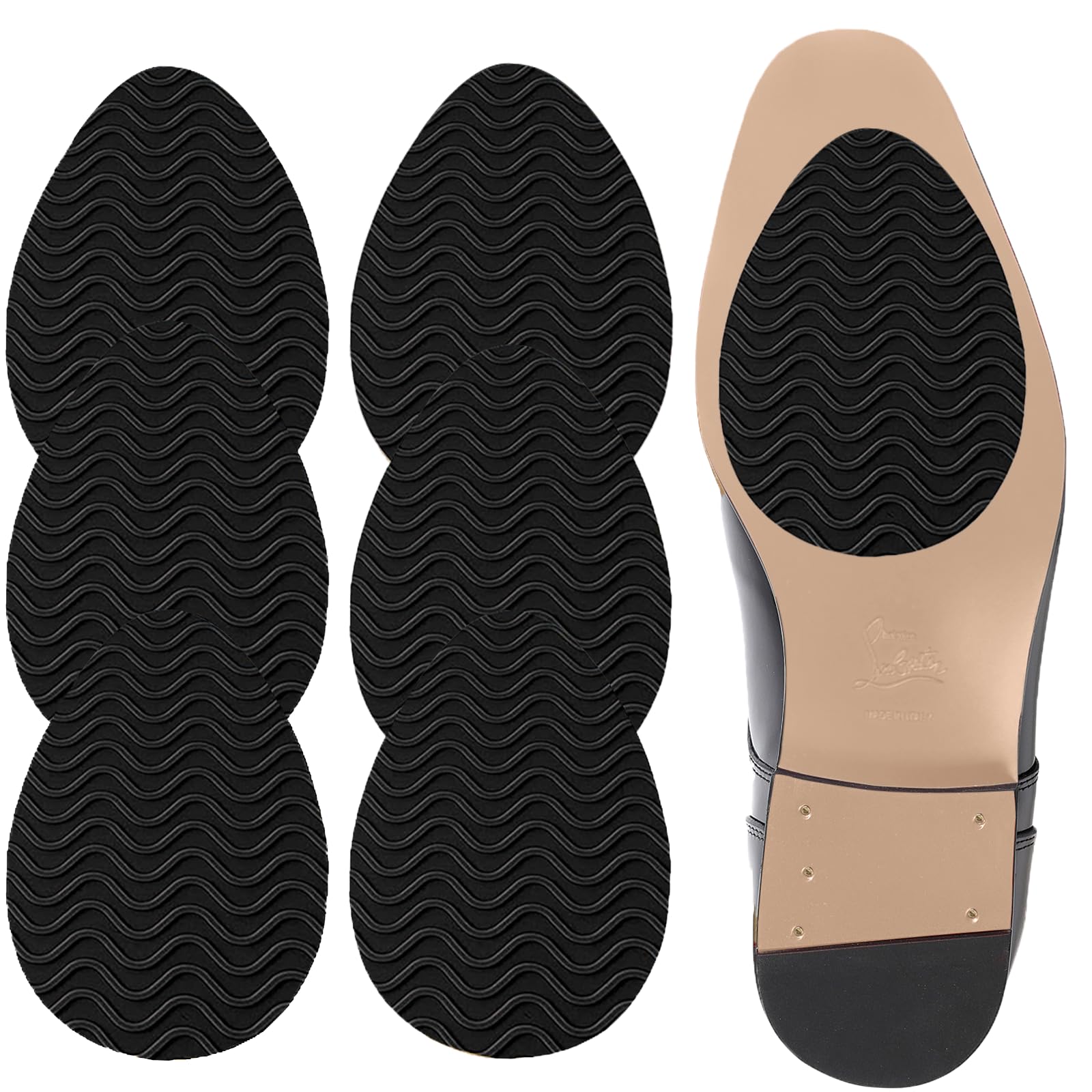 Ashoesert Non Slip Shoe Pads,Shoe Sole Protector,Shoe Grips on Bottom of Shoes,Anti Slip Grips for Shoes