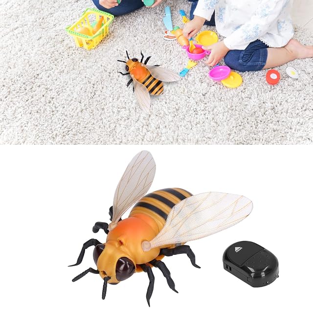 Foto 2 de 8 de Jiawu Abeja de Control Remoto, Apariencia Realista, Abeja RC de Alta simulación se USA a Menudo para Fiestas