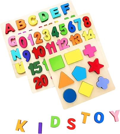 Amazon Aituitui 木製パズル 幼児用 アルファベット数字の形 3セット パズルボード 木製ブロック 子供用 カラフルなabc木製文字 1 の数字の形 早期学習おもちゃ 2歳 3歳 4歳 5歳 木製パズル おもちゃ Amazon Aituitui 木製パズル 幼児用 アルファベット数字の形 3セット パズルボード 木製ブロック 子供用 カラフルなabc木製文字 1 の数字の形 早期学習おもちゃ 2歳 3歳 4歳 5歳 木製パズル おもちゃ
