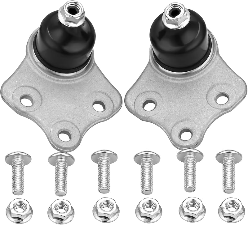 2 Pivôs de suspensão superiores dianteiros K500222 ReliPoti para Mercedes-Benz E, SL e CLS – Par