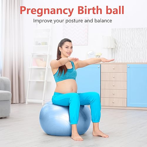 Miniatura 3 de Primasole Exercise Ball-Yoga Ball for alance Stability Fitness Workout Yoga Pilates