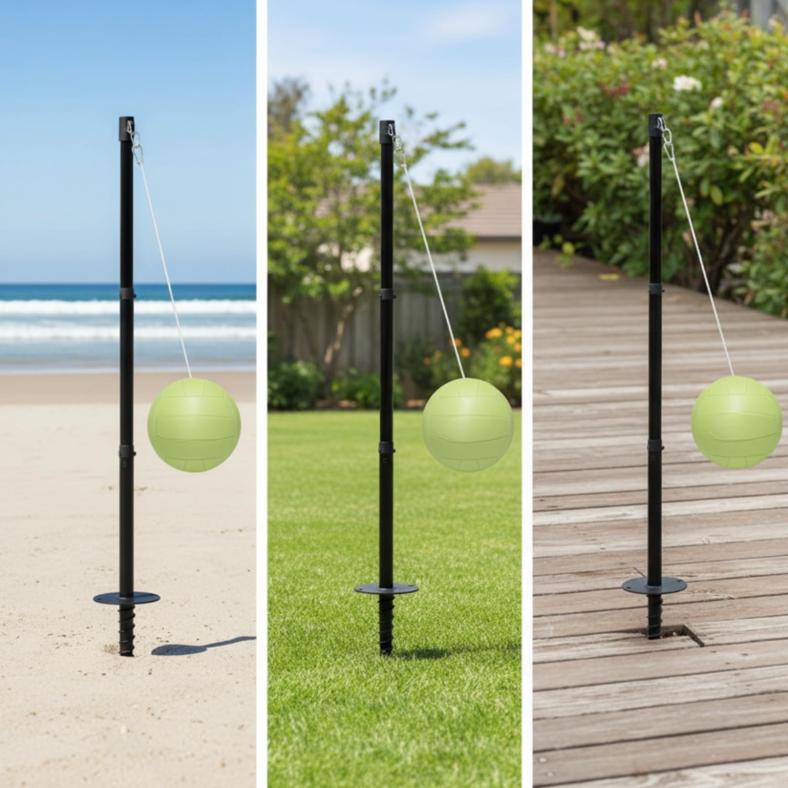 Tetherball Spielset freundlich Tetherball Set mit sicher Pendelball Spiel für