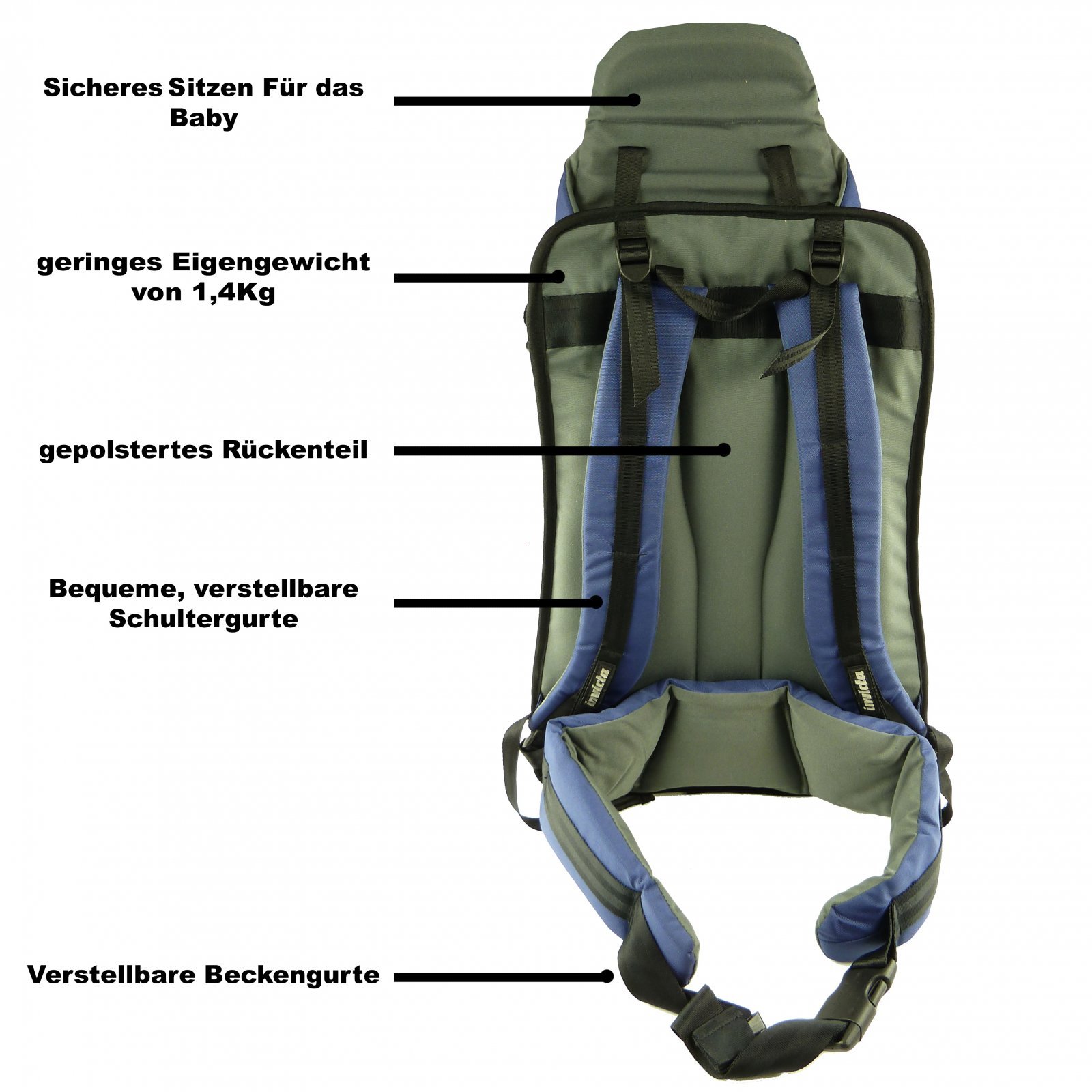 Invicta Baby Trek - blau -