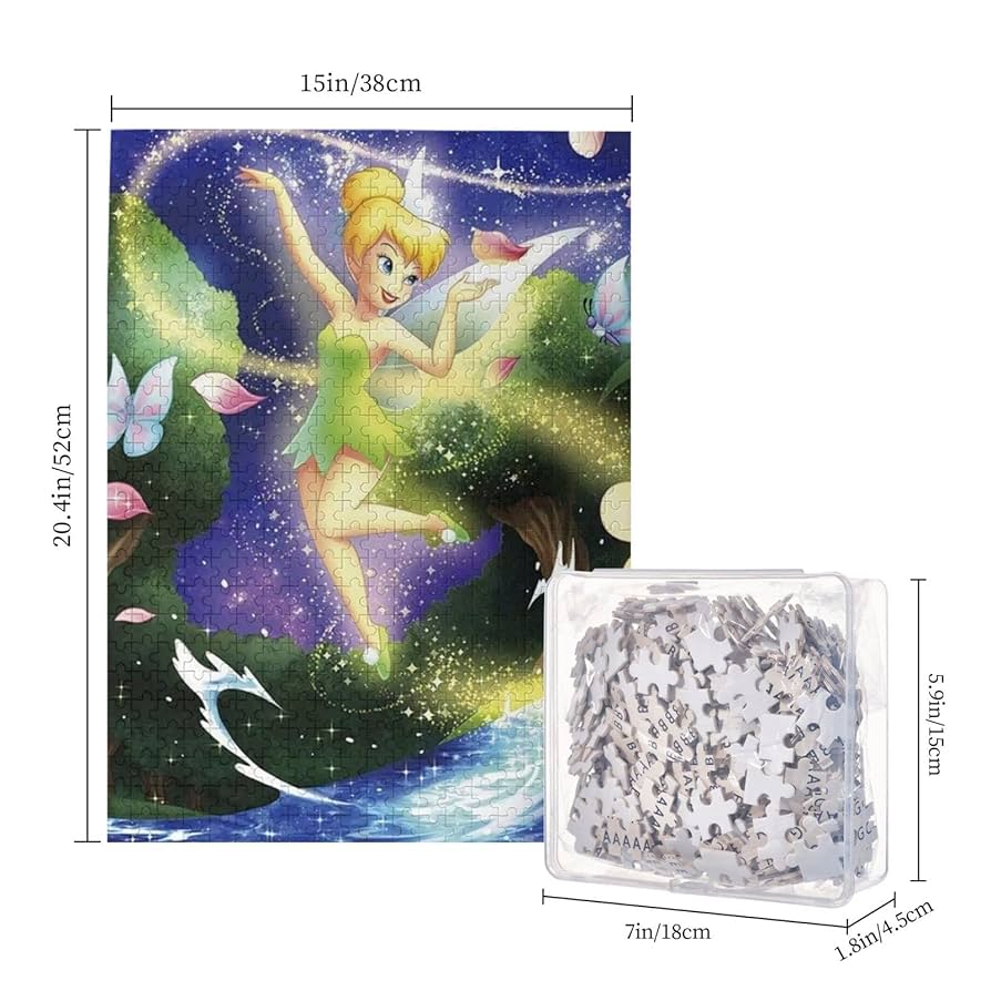 ティンカーベルパズル500ピース 新品 未使用 未開封 Amazon.co.jp: ティンカーベル アニメ ジグソーパズル 500