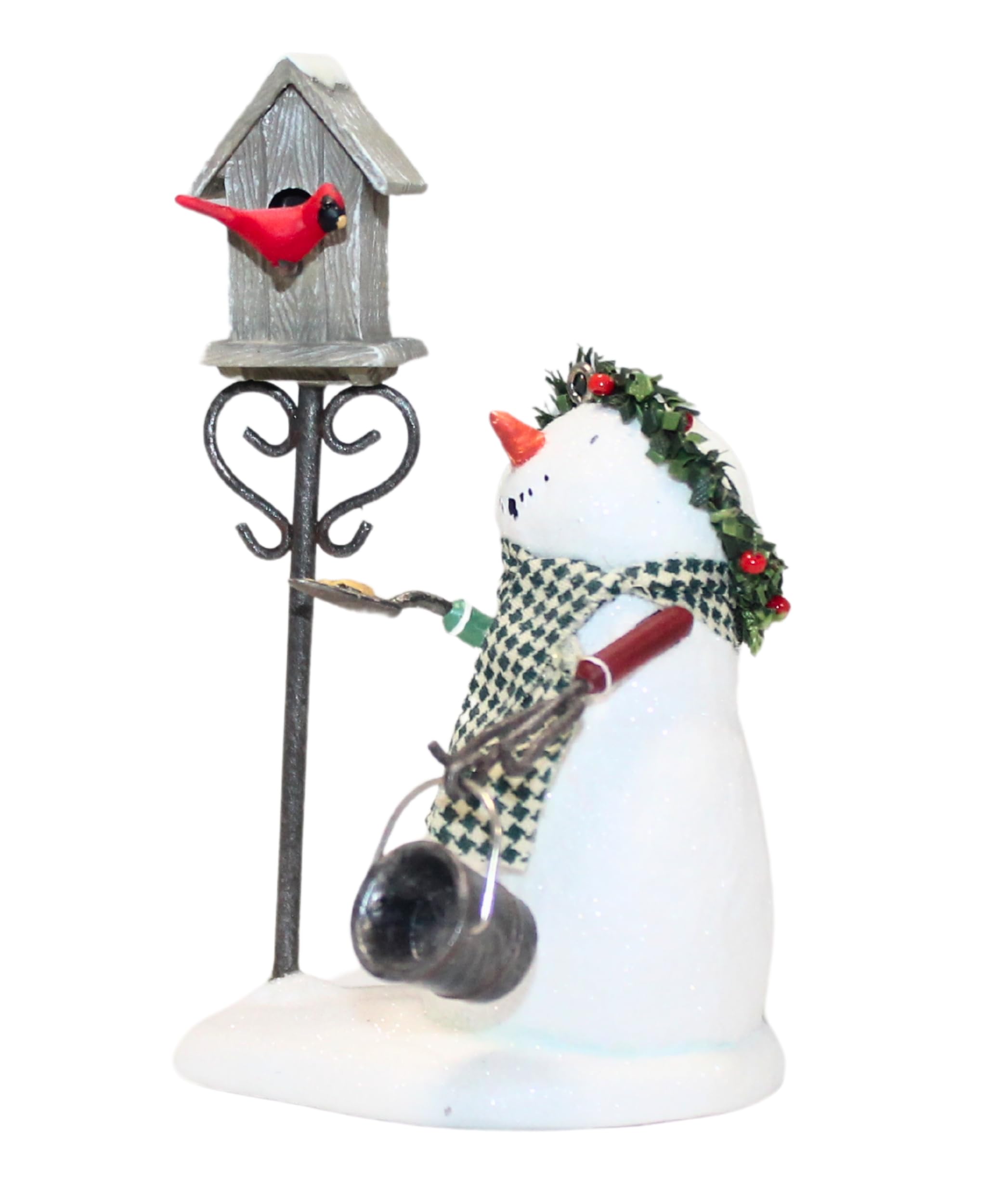 Hallmark Keepsake Cardinal Carols The Snowmen of Winter Garden 2007 Ornament
