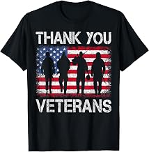 Veterans Day Shirt Gifts Thank You Veterans Tshirt Proud Tee T-Shirt