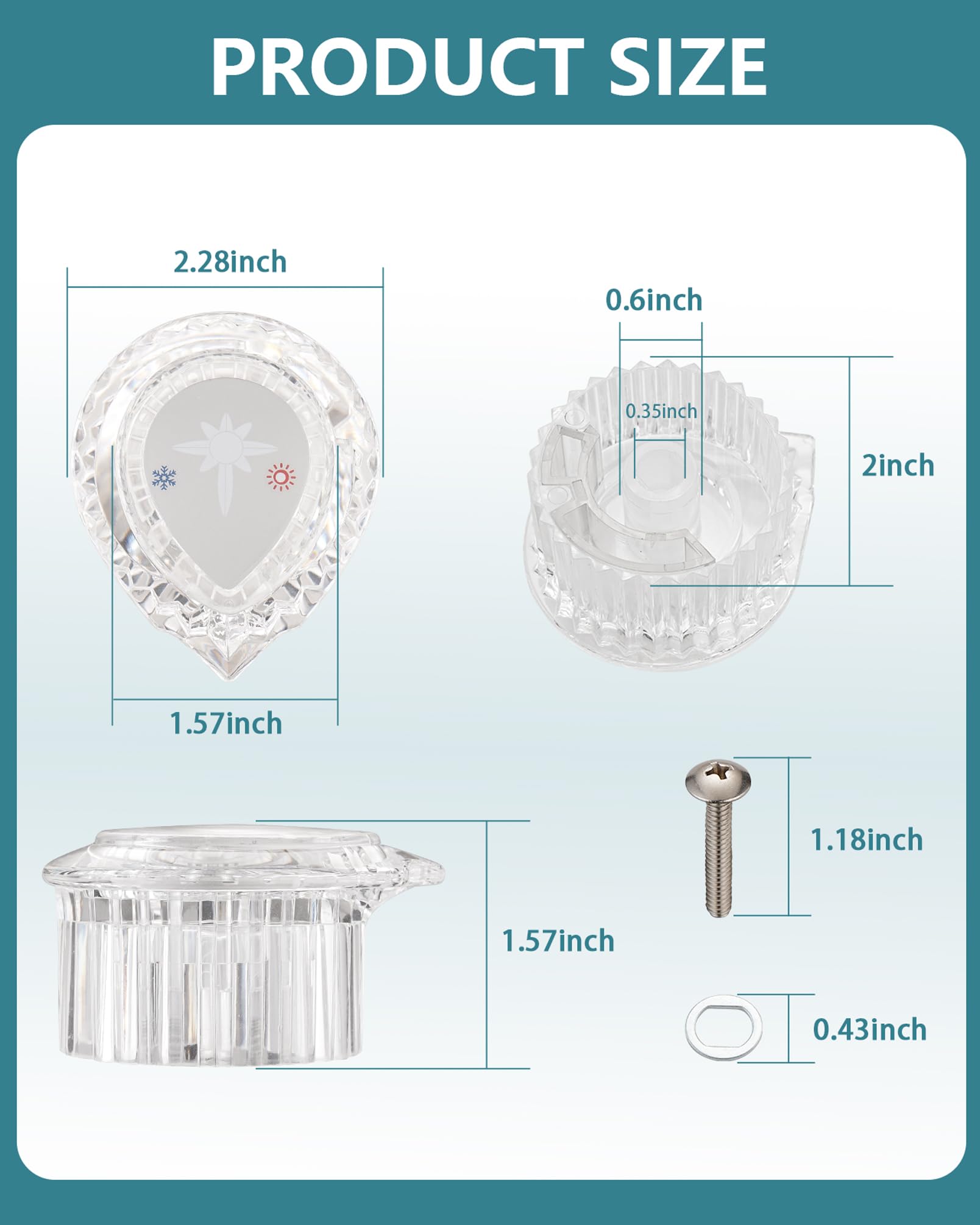 Moen 96797, Handle Kit for A Single-Handle Tub and Shower, Chateau Collection (MPN: 96797 Moen 96797, Handle Kit for A Single-Handle Tub and Shower, Chateau Collection (MPN: 96797