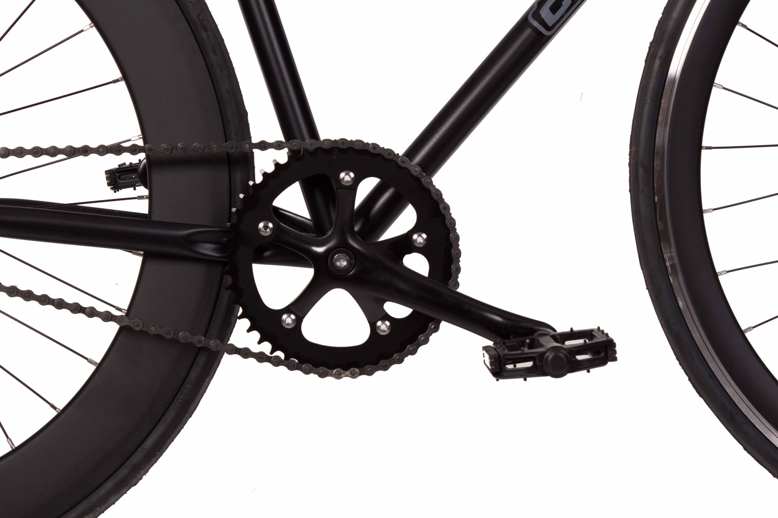 Bicicleta Fixie Kamikaze Bullhorn Single Speed Negro