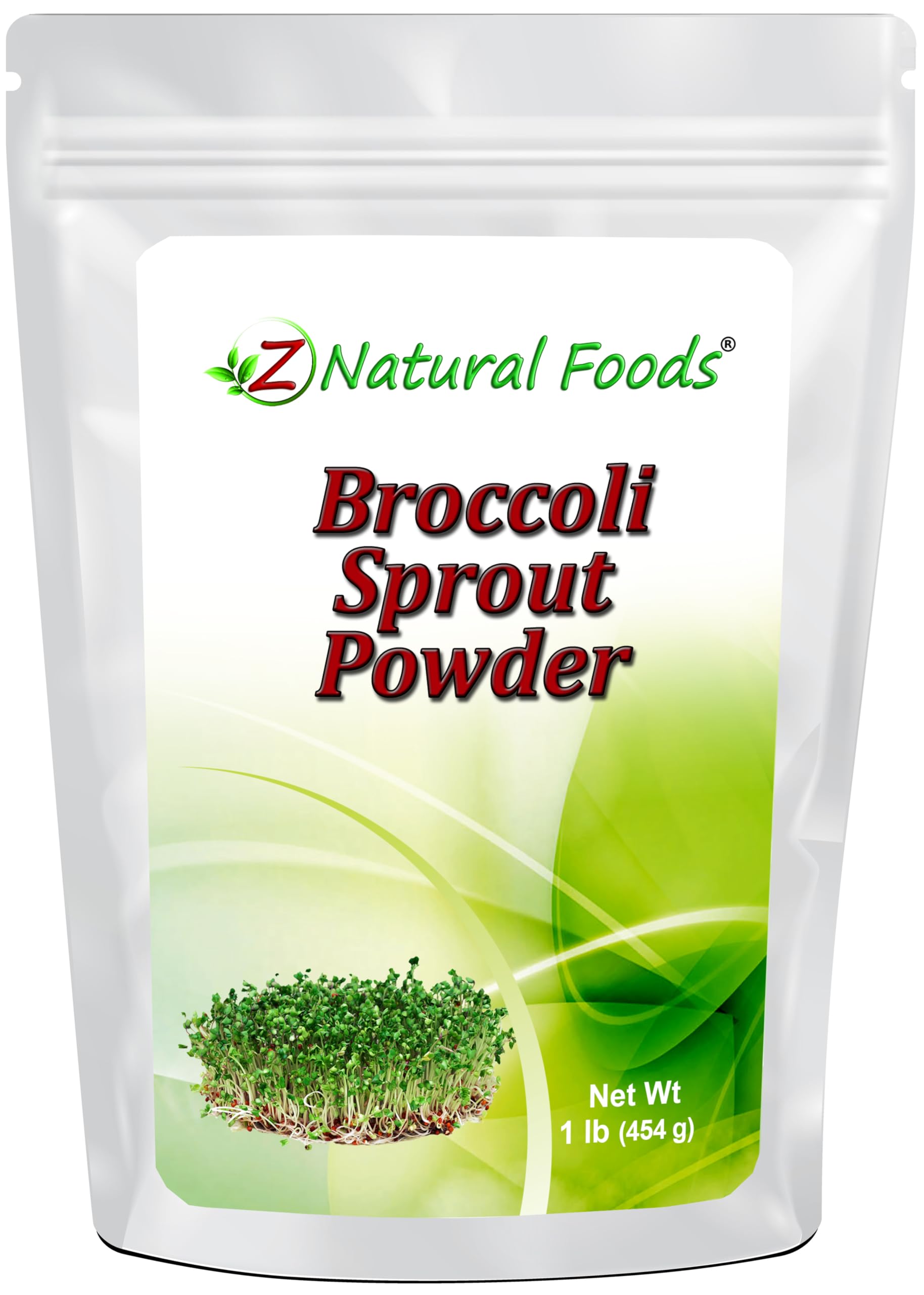 Z Natural Foods Broccoli Sprout Powder - Raw Vegan Superfood Superfood 1.0 Pounds