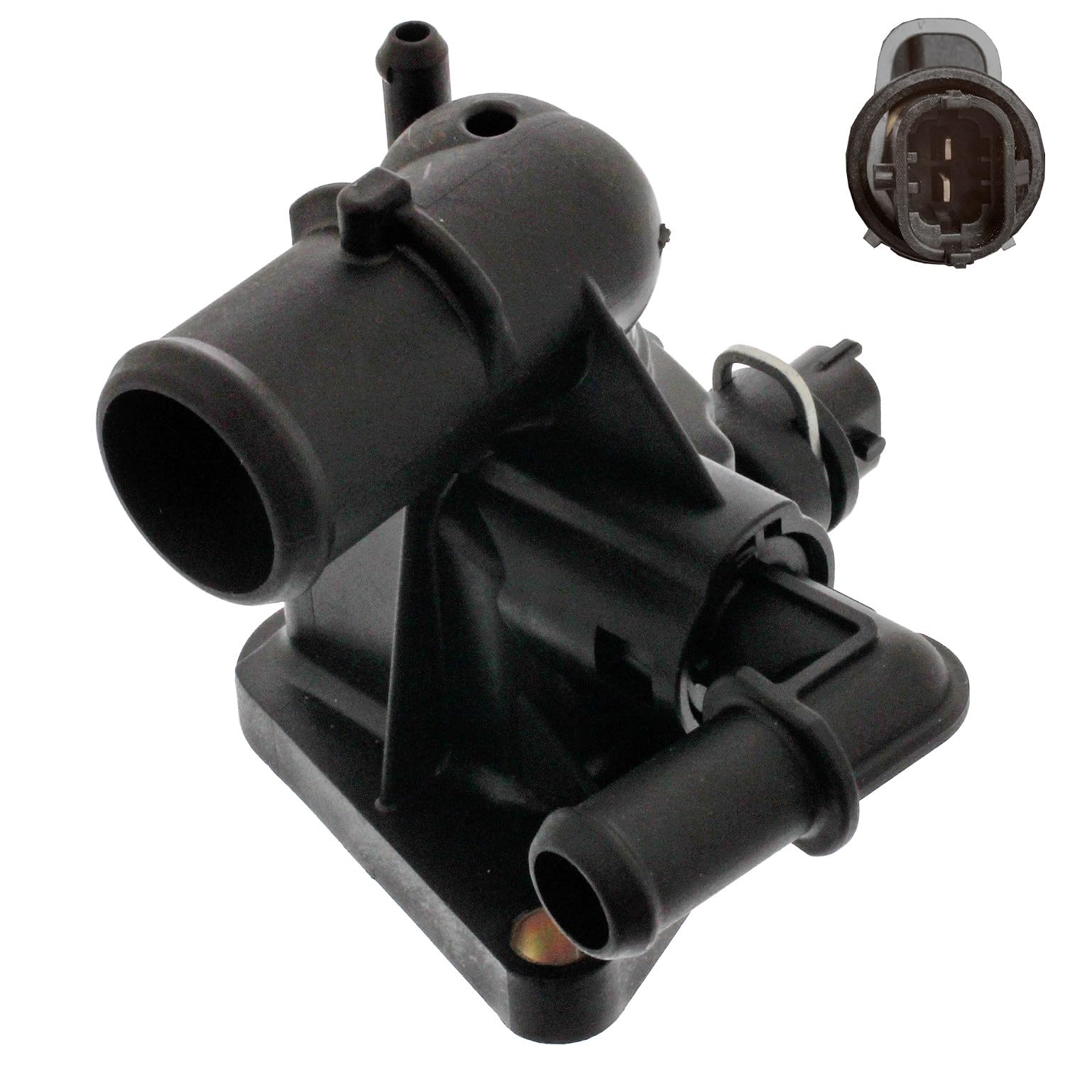 Coolant Thermostat fits VAUXHALL COMBO D 1.3D 2011 on A13FD Blue Print 055206391