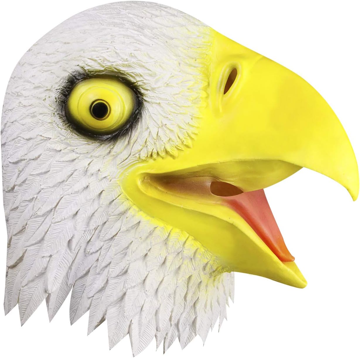 supremask Disfraz de águila para disfraz de pájaro, halcón, novedad para Halloween, cosplay, cabeza de disfraces de fiesta