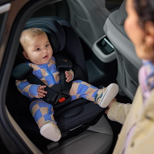 Bebeconfort RevolveFix 360 i-Size, Siège Auto Pivotant 360, 0-12 Ans, 40-150 cm, Siège Auto ISOFIX, Top Tether, Rotation 360, 6 Positions Inclinaison, 12 Positions Appui-tête, Full Black - 8