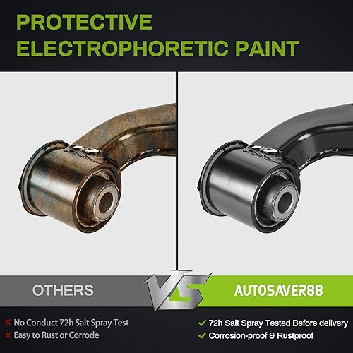 Miniatura 10 de AUTOSAVER88 - Kit de dirección de suspensión delantera compatible con Chevy Avalanche Suburban Silverado 1500 Tahoe, GMC Sierra 1500 Yukon, Cadillac