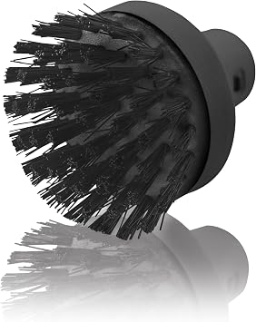 Kärcher Large Round Brush Steam Cleaner, Black