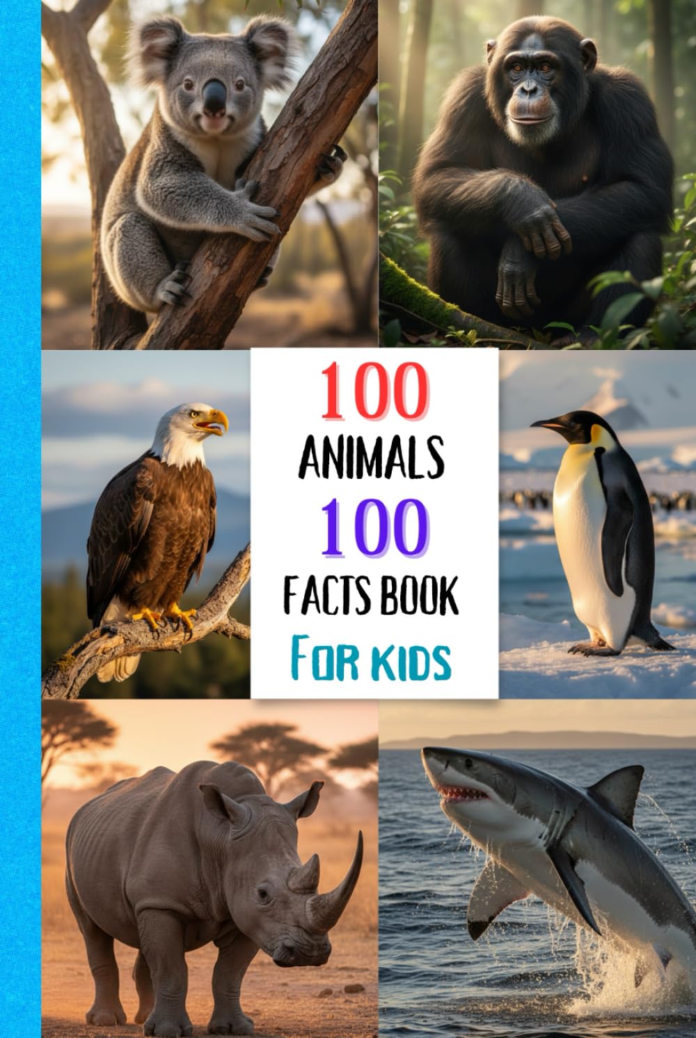 100 Animals 100 Facts Book For kids