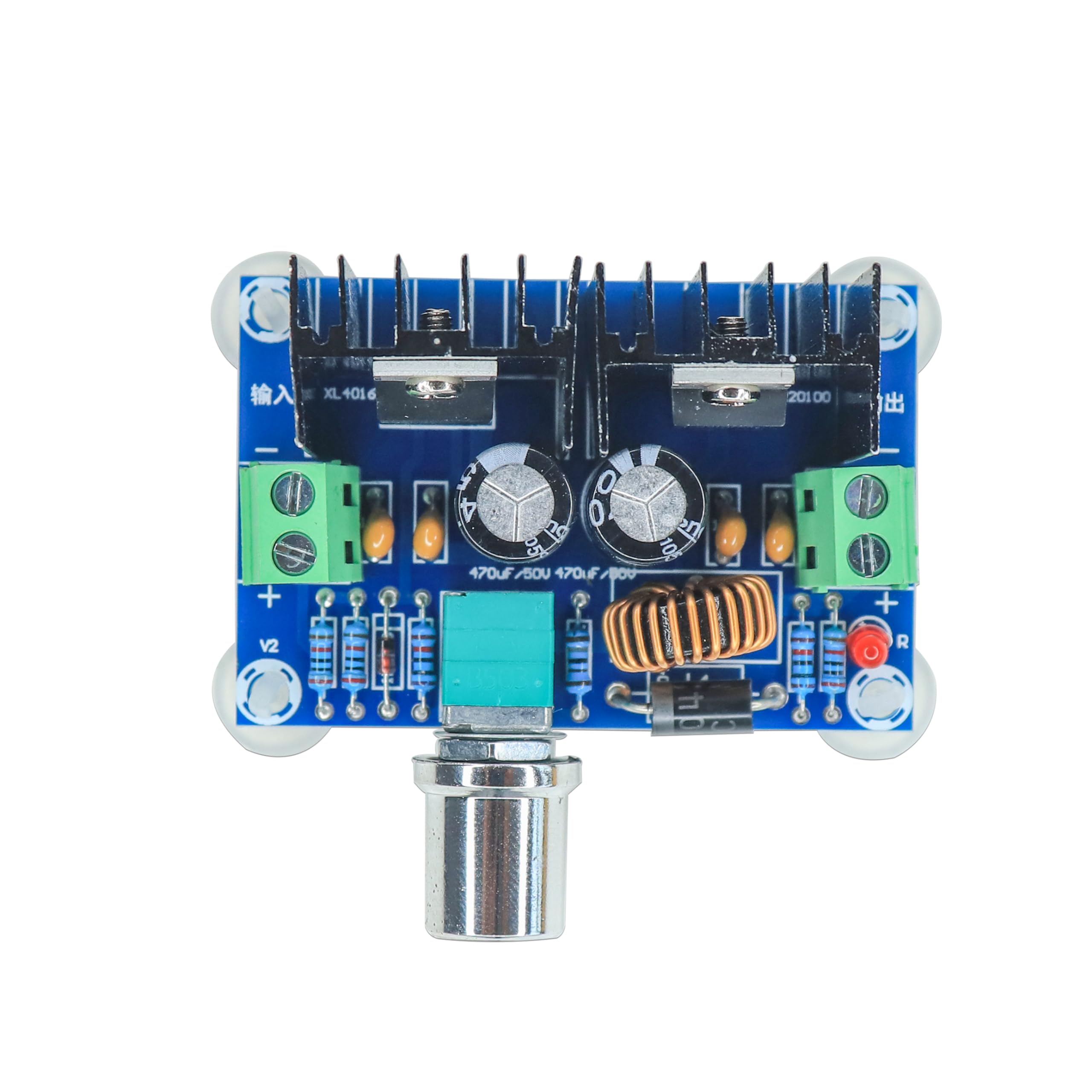 Electronic Spices XH-M401 DC-DC Step Down Buck Converter 8A 200W Adjustable PWM Power Supply Module-image-48