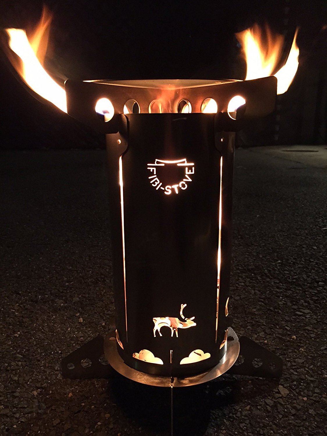 Amazon | FIBI-STOVE アウトドアクッカー ＋ 専用ヒートシールド