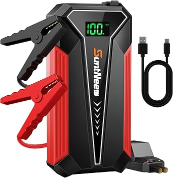 Car Battery Jump Starter 1500A 12V Lithium Jump Pack Portable