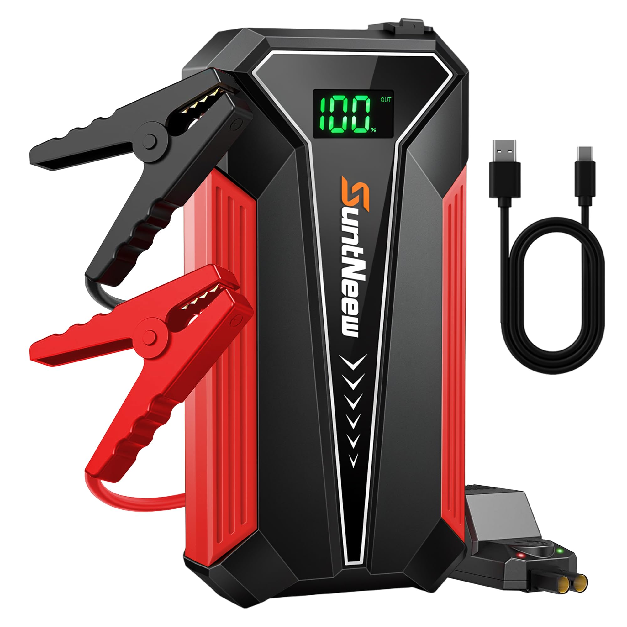 Car Battery Jump Starter 1500A 12V Lithium Jump Pack Portable