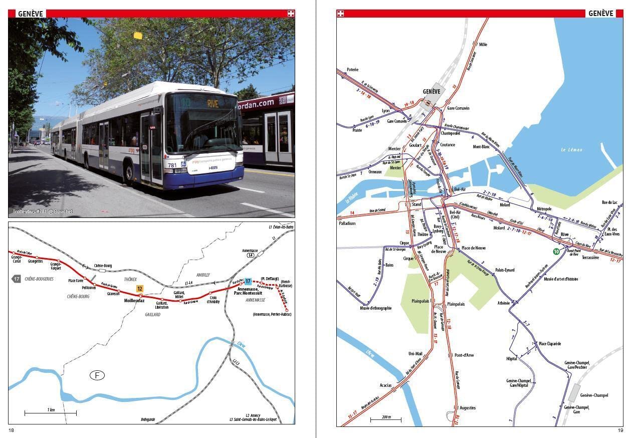 Tram Atlas Schweiz & Österreich: Switzerland & Austria