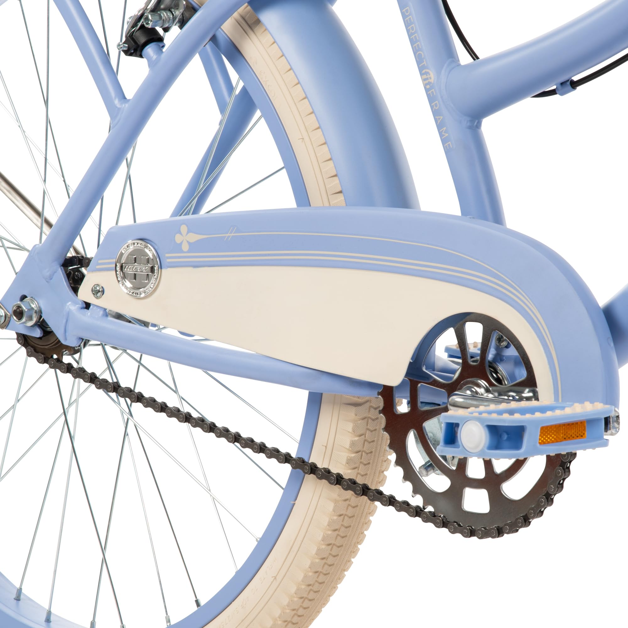 Huffy Deluxe Cruiser Bicicletta Donna 24" - Blu