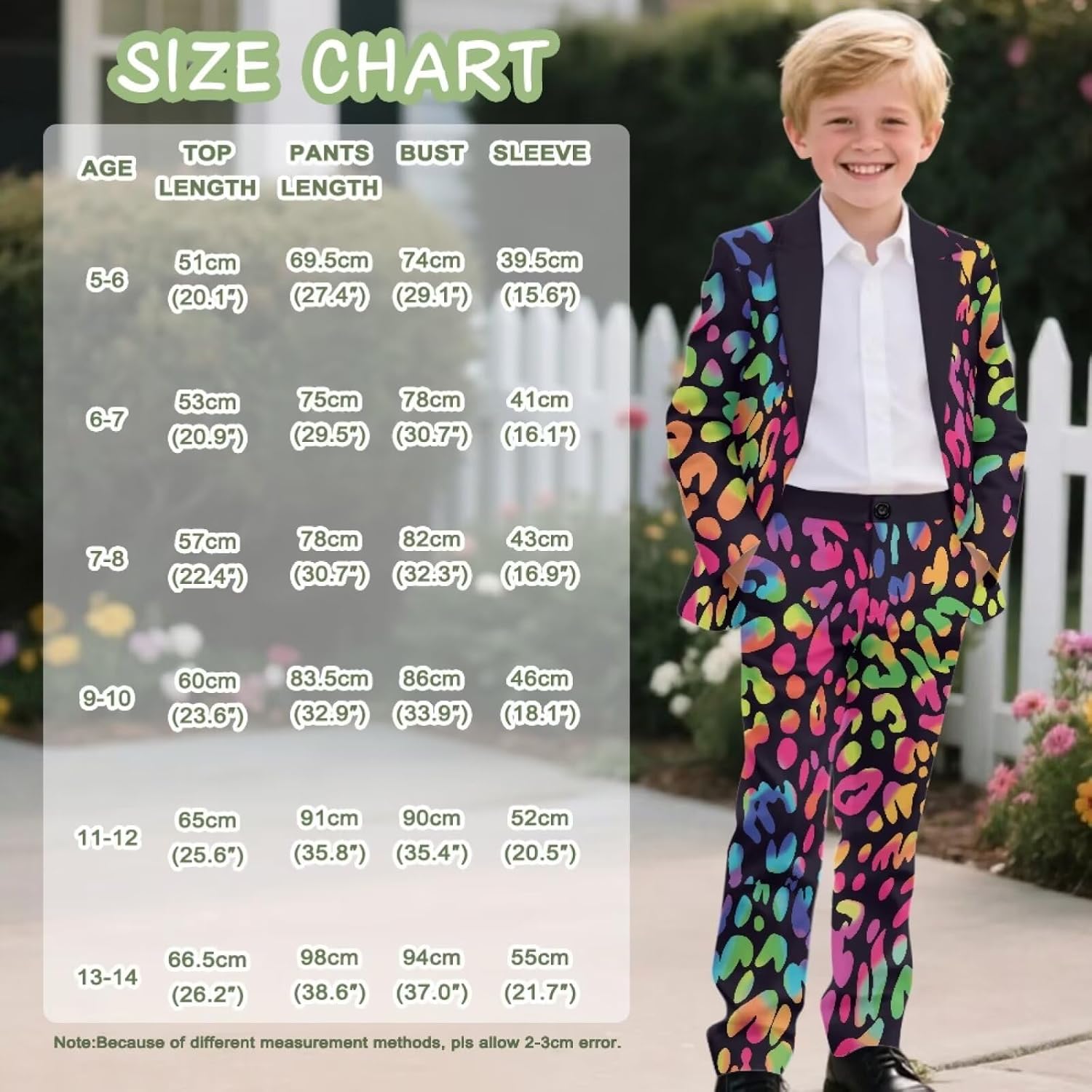 Kids Suits for Boys Lapel Slim Fit Tuxedo Long Sleeve Tops Jacket Dress Pants 2 Piece Dresswear Set 6-14 Years