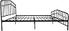 Novogratz Bushwick Metal Bed Black Superking