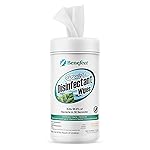 Benefect Botanical Disinfecting Wipes - (170 Wipe Count) Natural, No Residue - Antibacterial Disinfectant, Multi-Surface Cleaning and Sanitizing Wipes