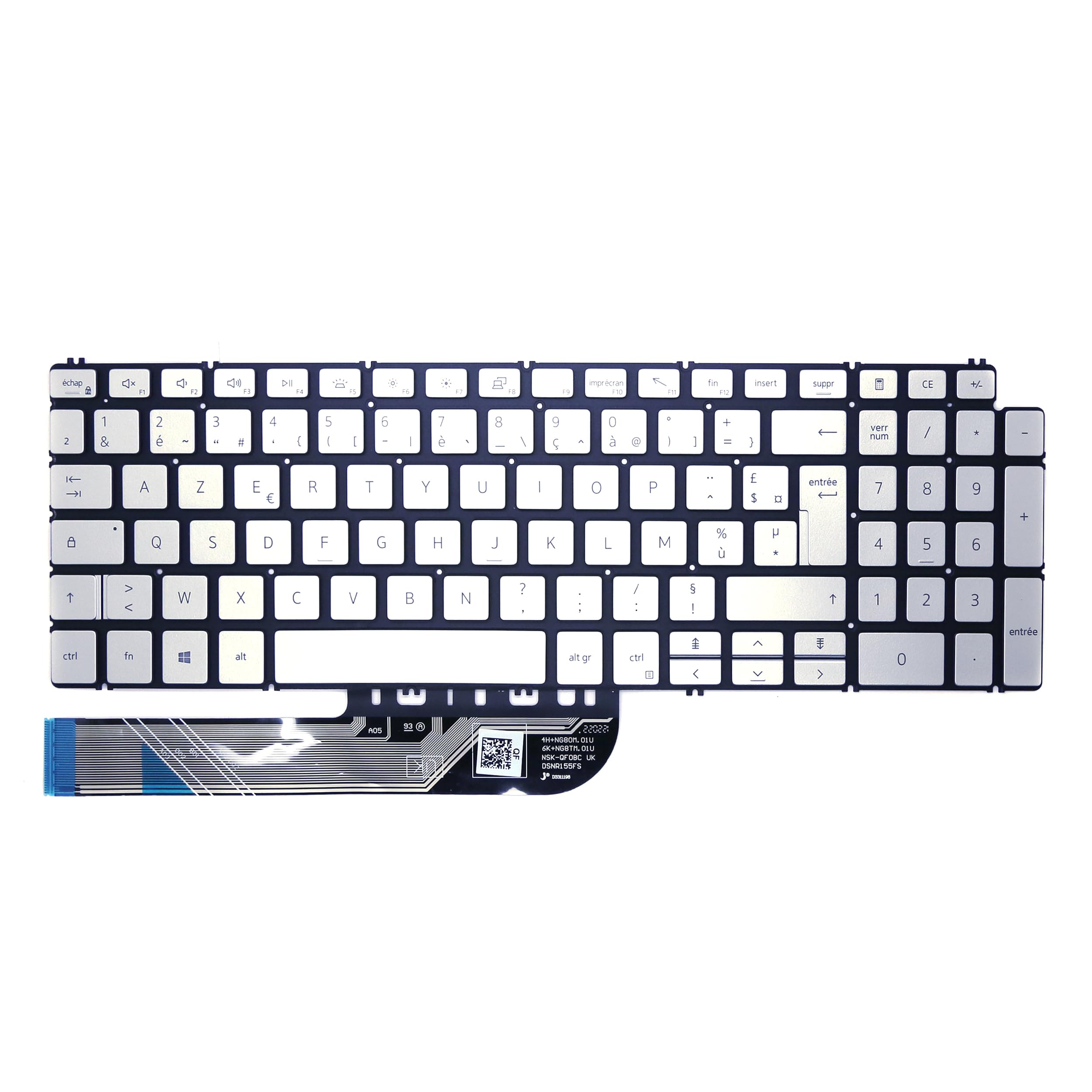 New US Black English Backlit Laptop Keyboard (Without palmrest) for Dell Inspiron 14 7405 2-in-1 New US Black English Backlit Laptop Keyboard (Without palmrest) for Dell Inspiron 14 7405 2-in-1