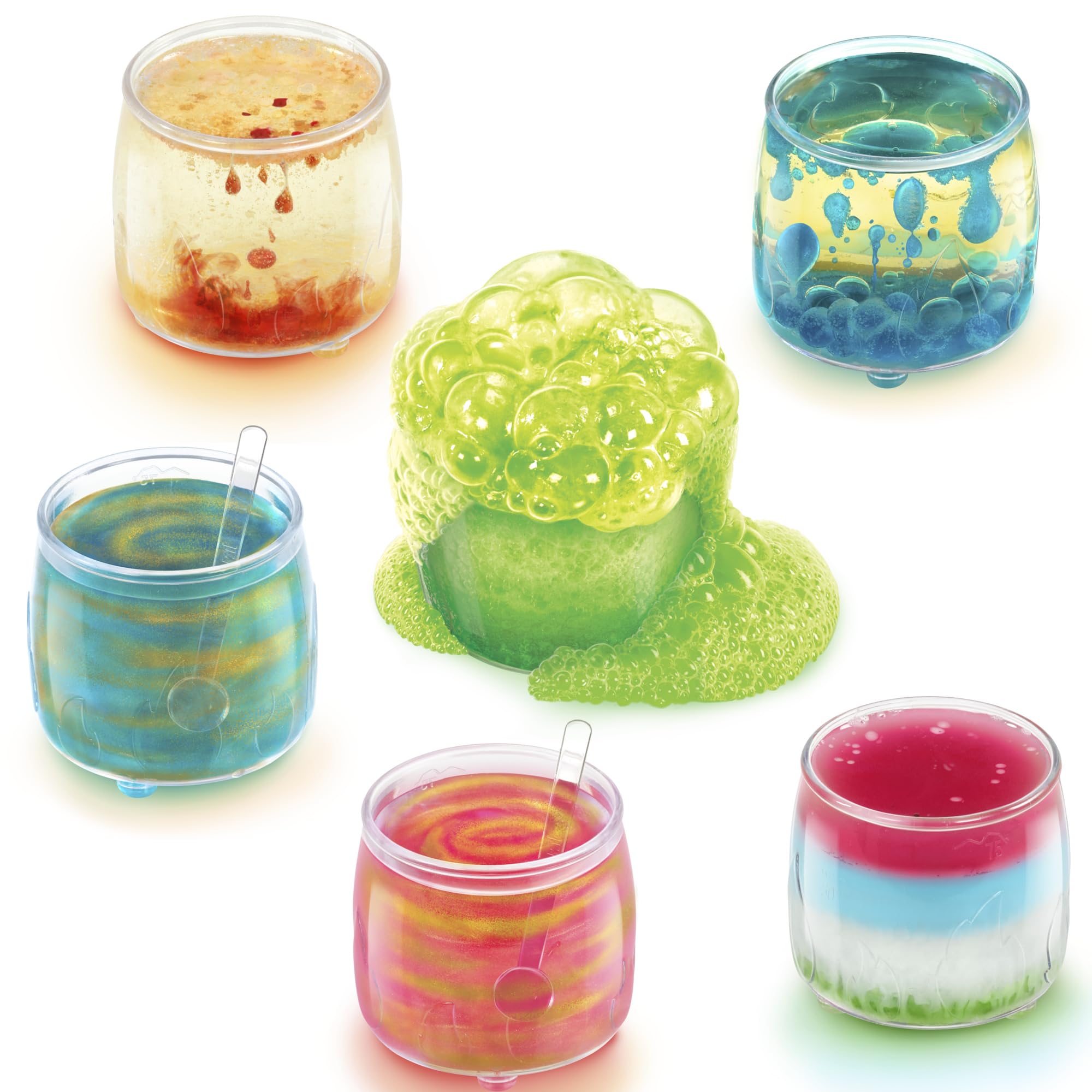 Magic Mixies Kit di Pozioni Magiche - Usa il Libro Degli Incantesimi per Creare Oltre 70 Pozioni Che Frizzano, Bollono e Cambiano Forma