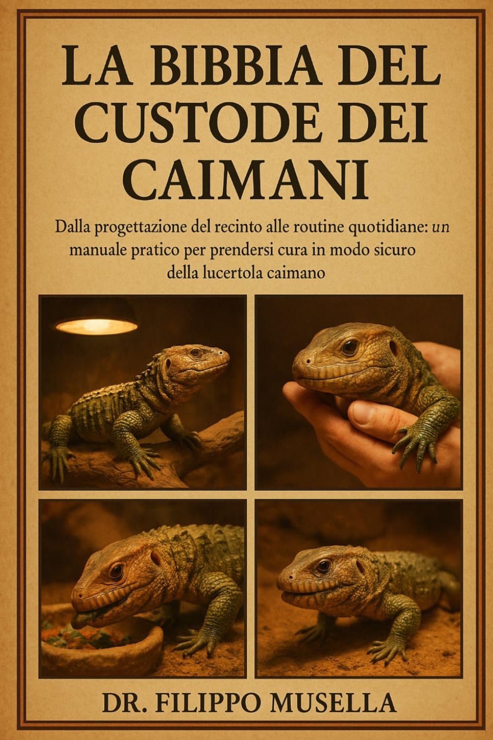 LA BIBBIA DEL CUSTODE DEI CAIMANI: Dalla progettazione del recinto alle routine quotidiane: un manuale pratico per prendersi cura in modo sicuro della lucertola caimano