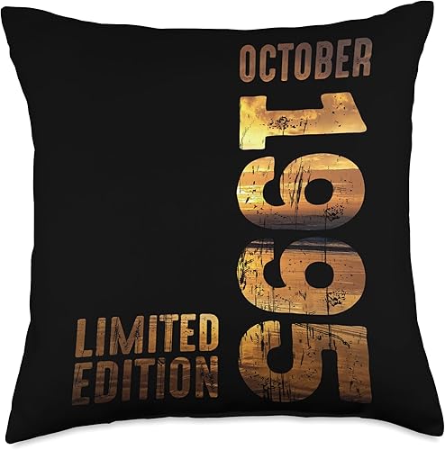 Month October 1995 Retro Sunset 1995 Vintage 1995 Since 1995 Throw Pillow