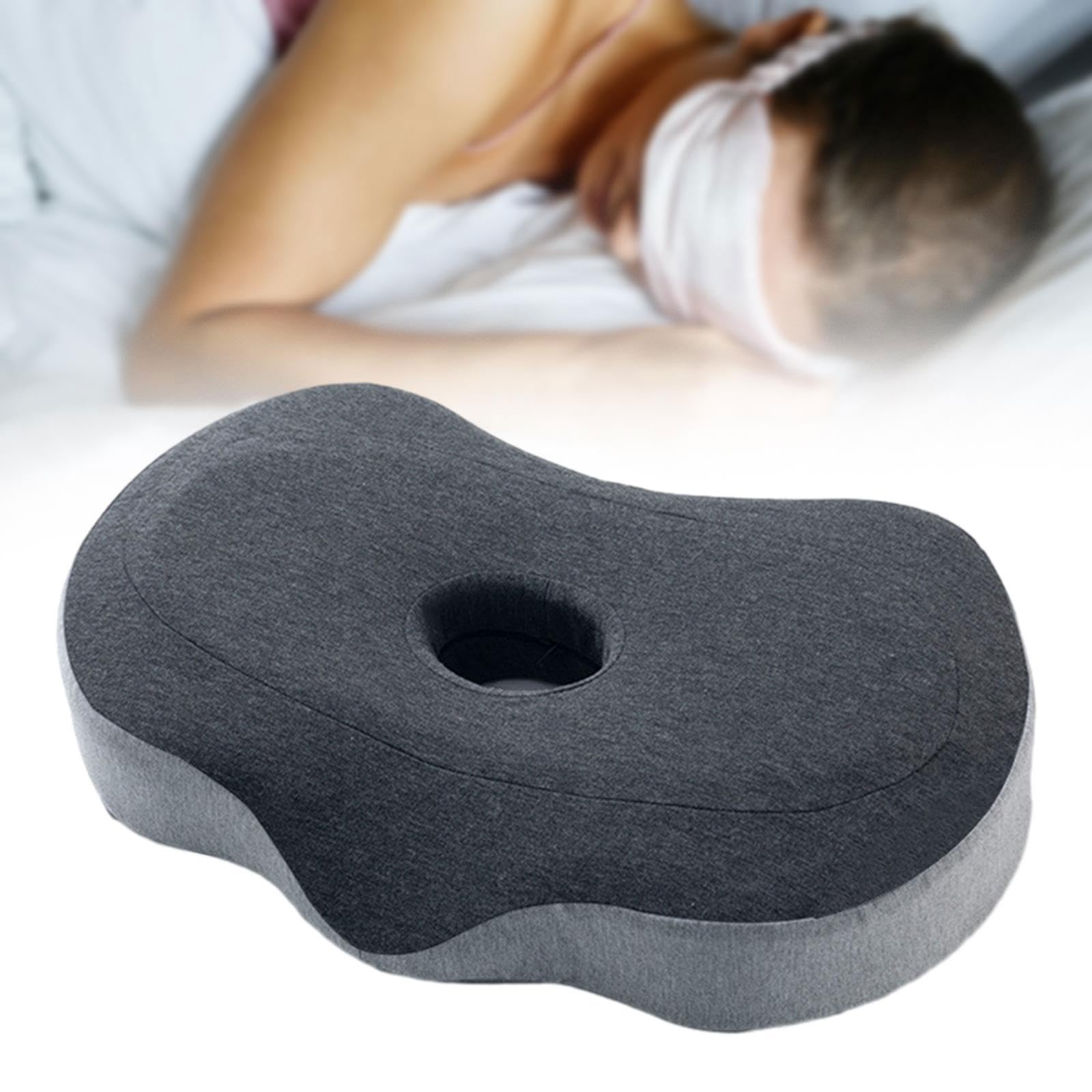CALANDIS™ Ear Piercing Pillow for Wearing Headphones Earrings Side Sleepers Relaxation | Bed Pillows | Bedding 4