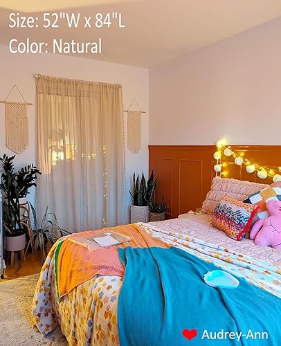 Miniatura 8 de Treatmentex - Cortinas translúcidas con borlas