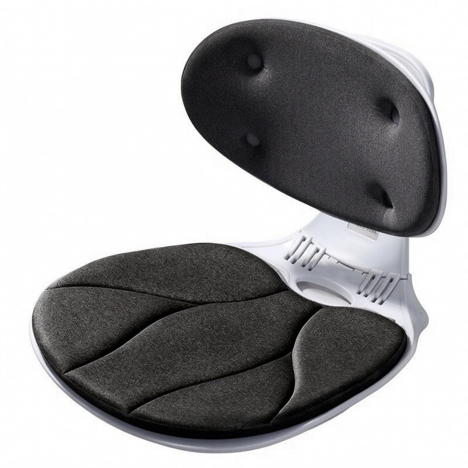 Cojín Ergonómico con Respaldo Portátil, Negro