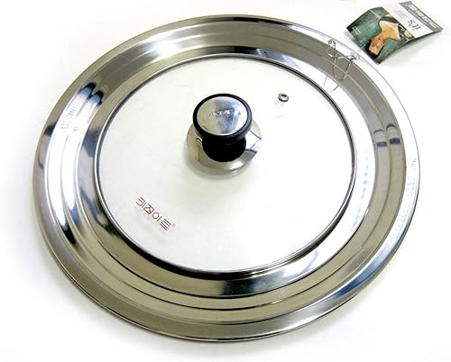 Kitchen Art Cubierta universal para sartén de vidrio templado, tapa múltiple de 9.4 pulgadas ~ 11.8 pulgadas