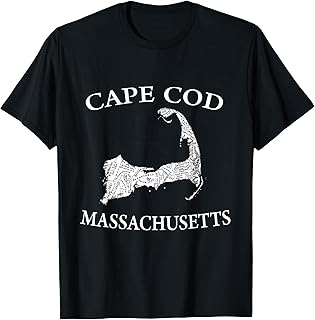 Cape Cod Map T Shirt T-Shirt