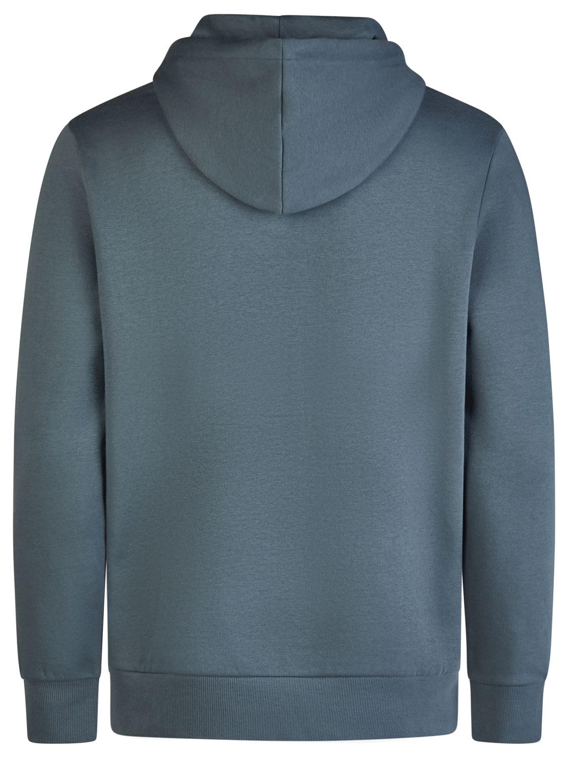 JACK & JONES JJEADRIAN Felpa con cappuccio da uomo, vestibilità normale, con cappuccio, con stampa, nero, grigio, verde, marrone, beige, blu, S, M, L, XL, XXL, 3XL