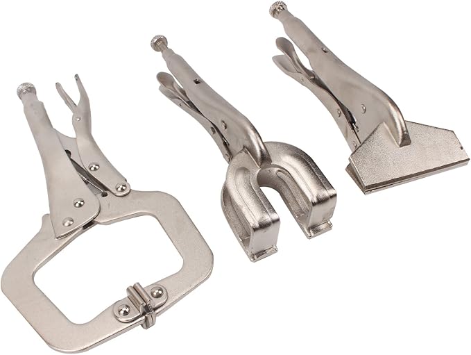 8 Pièces Pince De Soudage Bout à Bout, Accessoires De Soudage Pinces De Soudage Bout A Bout Positionneur Pinces De Soudage Bout A Bout En Tole Pour Voiture Cadre De Fenetre Panneau De Porte 90307867