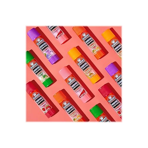 Miniatura 18 de Elmer's Barras de pegamento perfumadas, lavables, transparentes, variados, 0.21 oz, 6 paquetes de 4 (24 unidades en total)