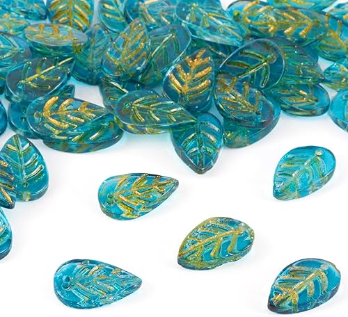 Miniatura 177 de Craftdady Dijes de cuentas de hojas de arce transparentes, colgantes colgantes de adorno para colgar, bonitos dijes para collares, pulseras, Hoja