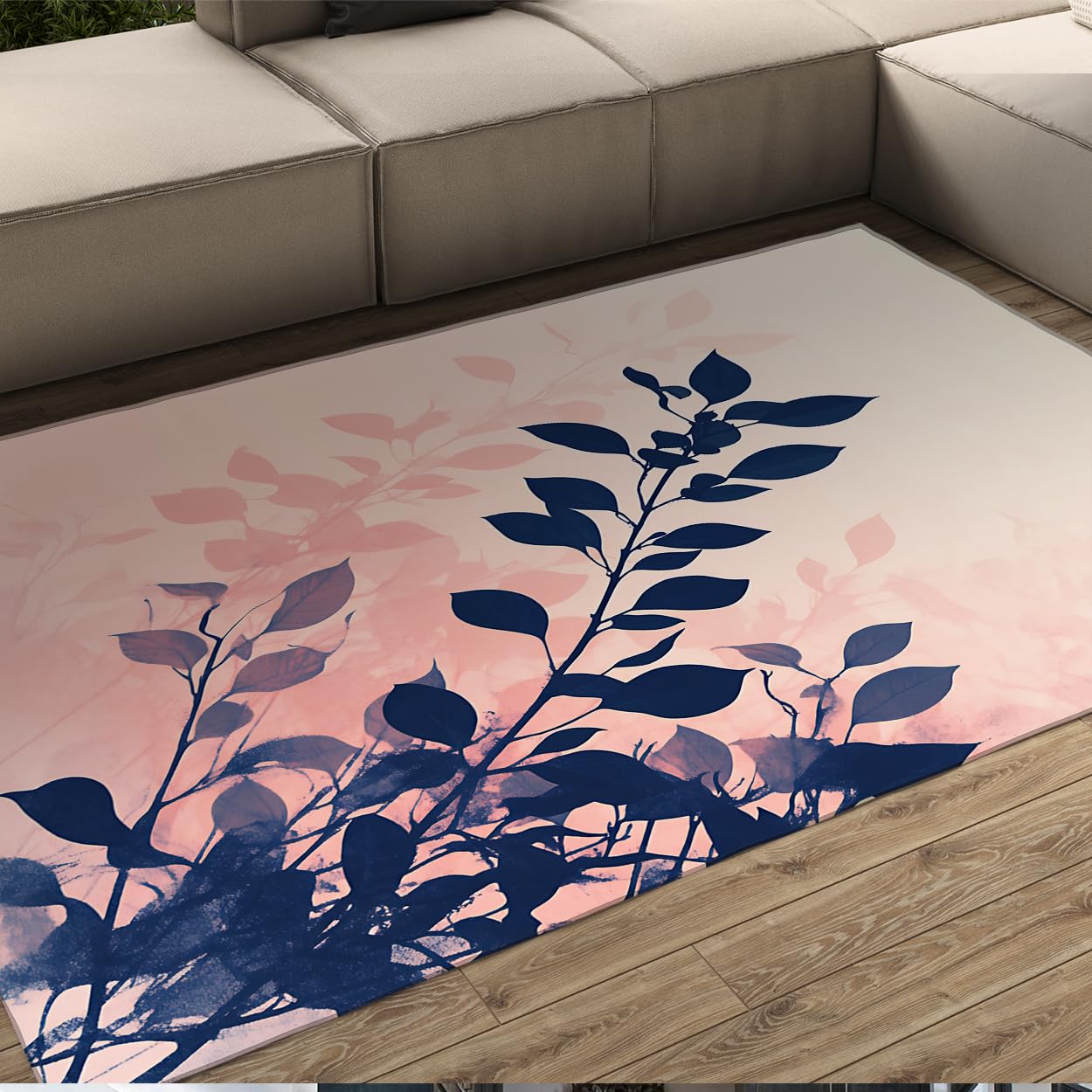 Tapis de chambre aquarelle pour decoration du sol de l'entree et du salon moderne