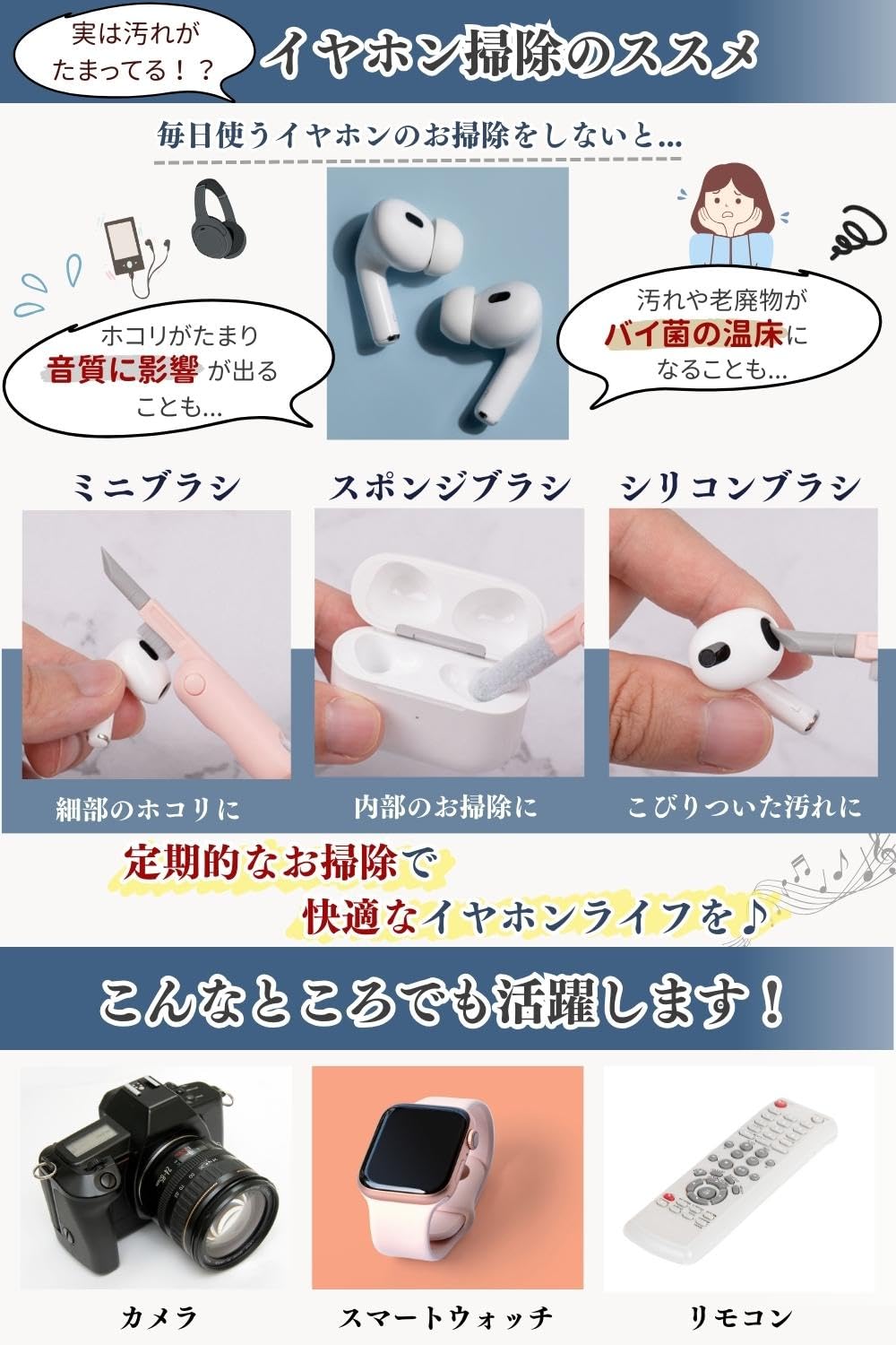 Amazon.co.jp: キーボード 掃除 【多機能 7in1と 掃除用スライム 付属 