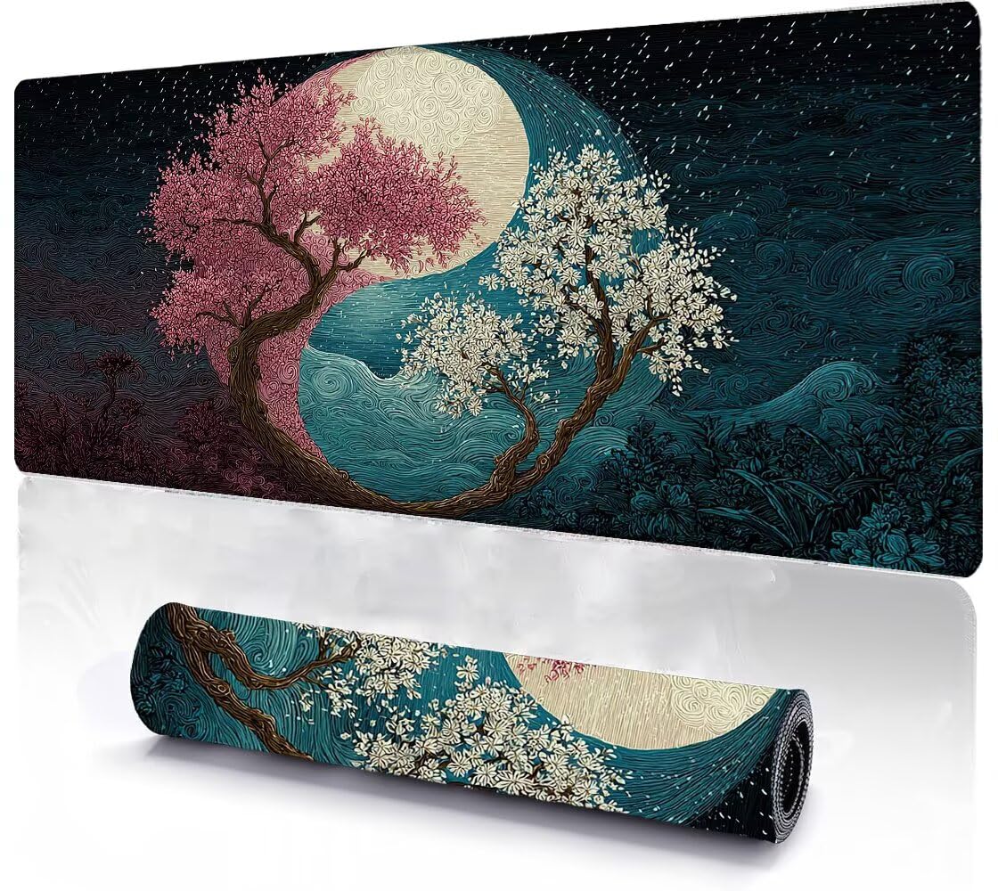Podkładka pod laptop, Podkładka pod mysz do gier na biurko, duża, rozmiar 600x300, XXL(800x400x3 mm)
