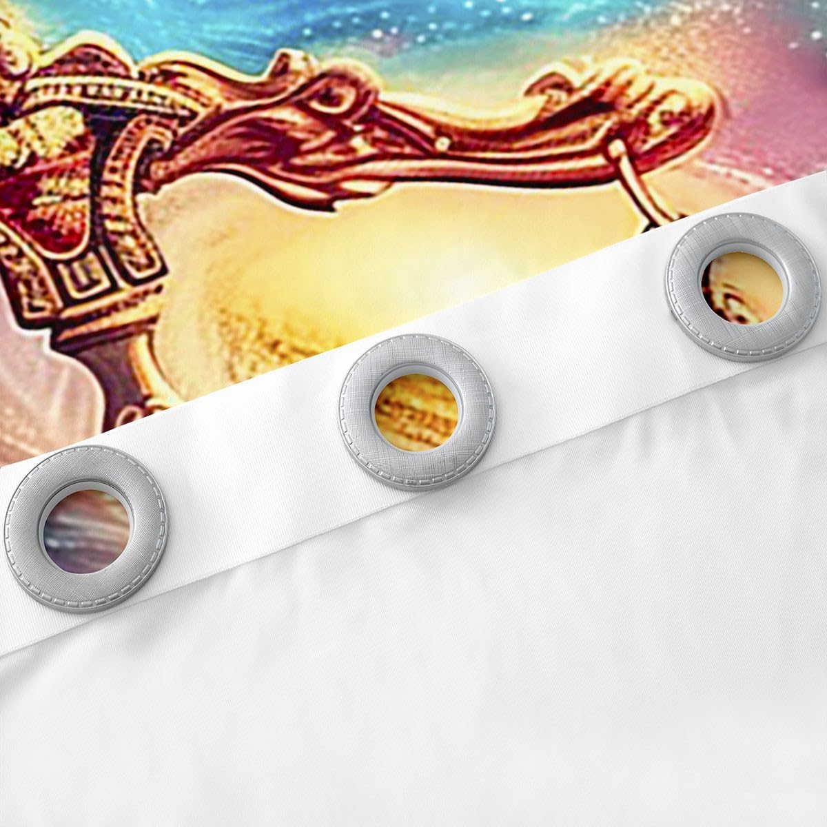 Libra Curtains for Living Room,Astrology Galaxy Nebula Window Drapes Bedroom Blackout 30%-50%,12 Constellations Zodiac Window Treatment Grommet Top 2 Panels Decor,38Wx45L