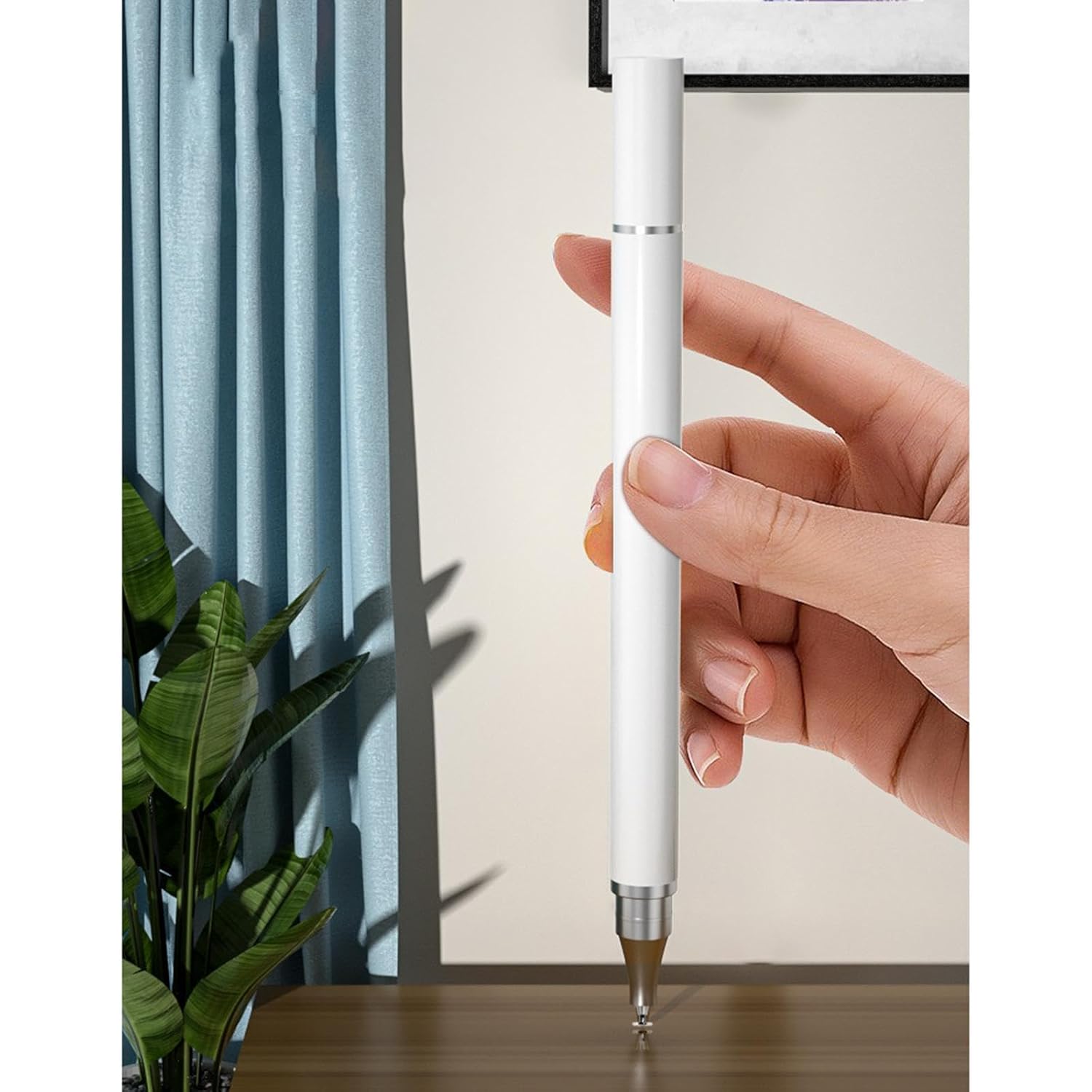 4×2 in 1 Capacitive Pen Universal Compact Accessory for Painting Electronic Equipment Notes White|Computers/Tablets & Networking | Tablet & eBook Reader Accs | Styluses