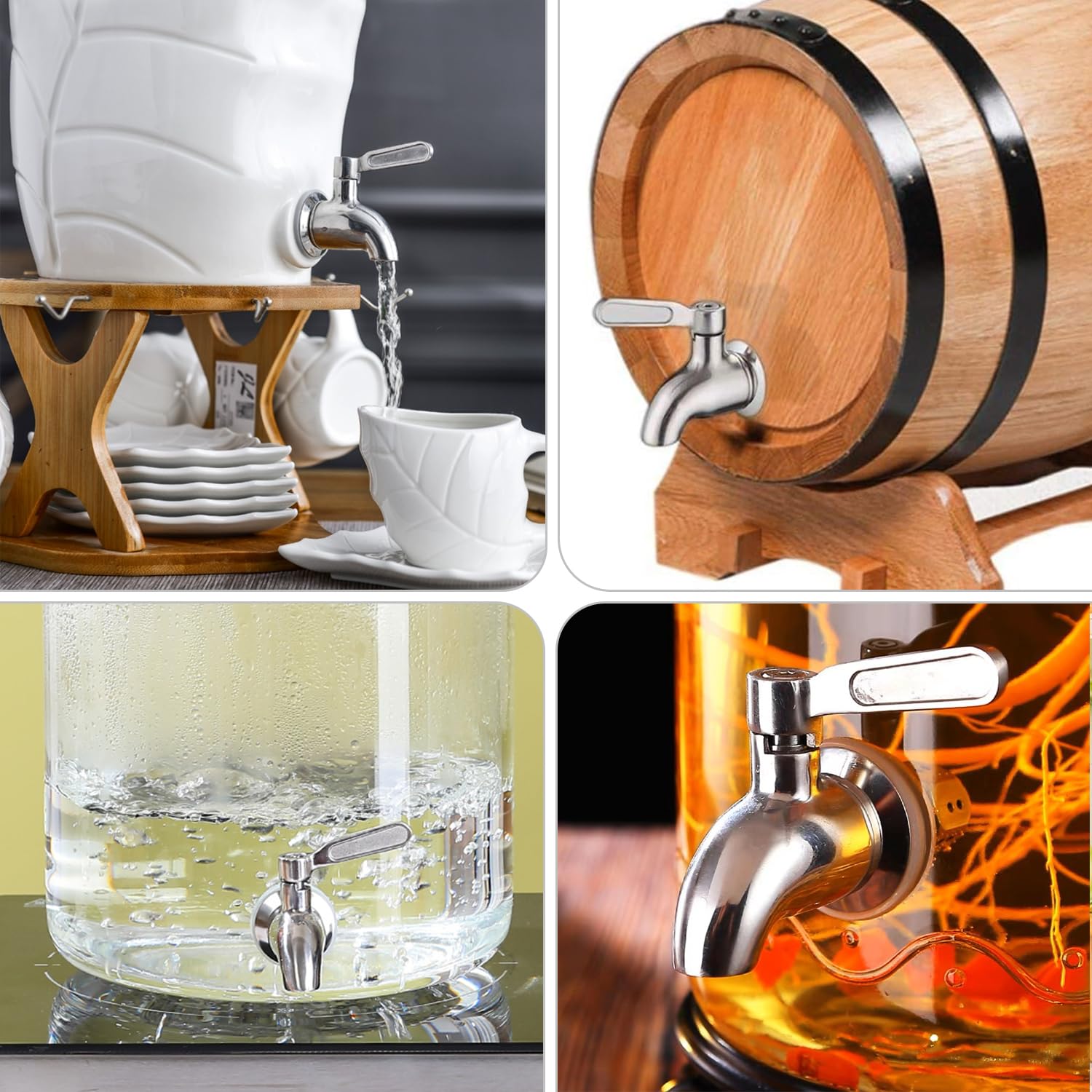 AS07751-FONTAINE A EAU.Robinet Distributeur D'eau Chaude. Robinet De